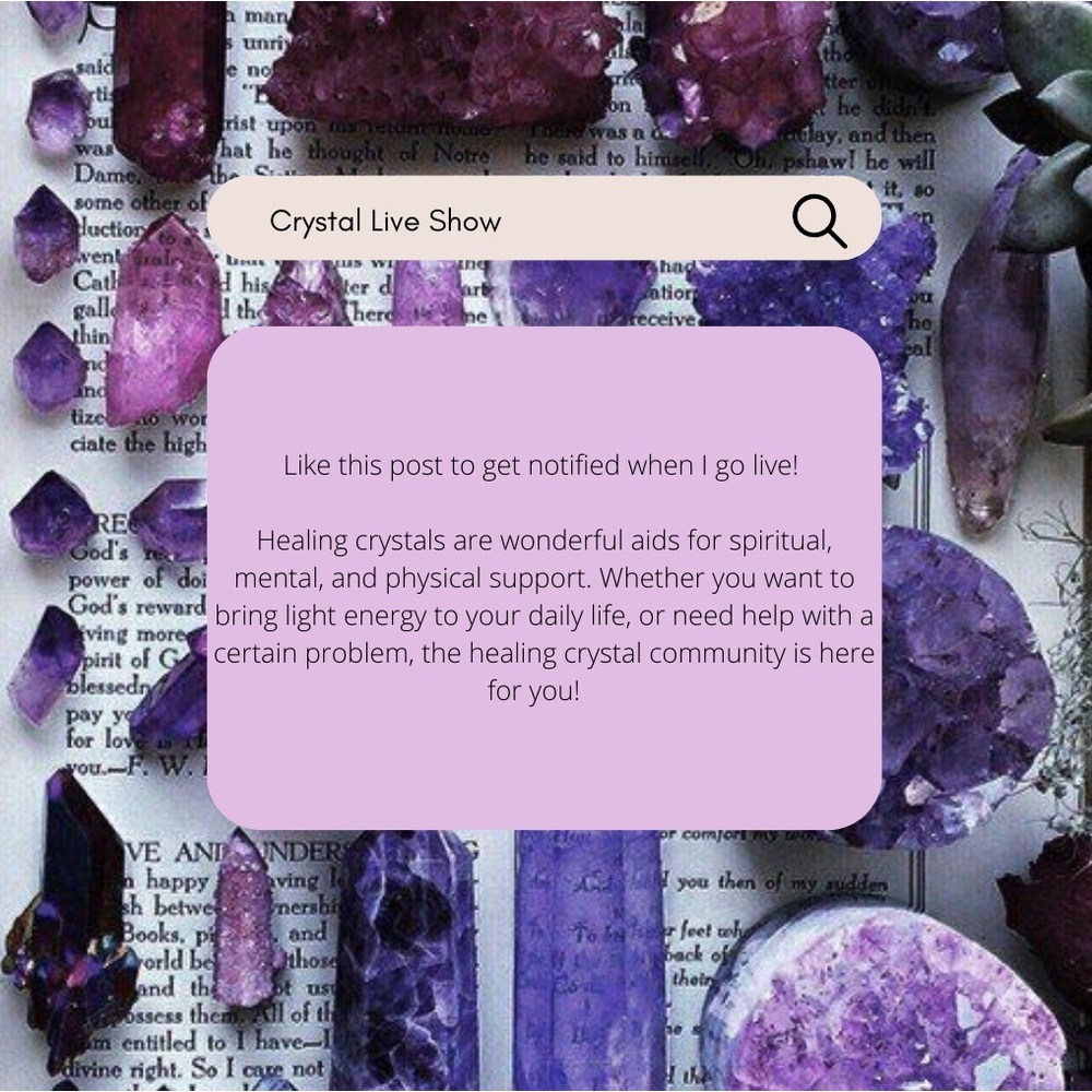 💕I AM LIVE 🔮💕Like to be notified Leonas_Den Crystal Live Show